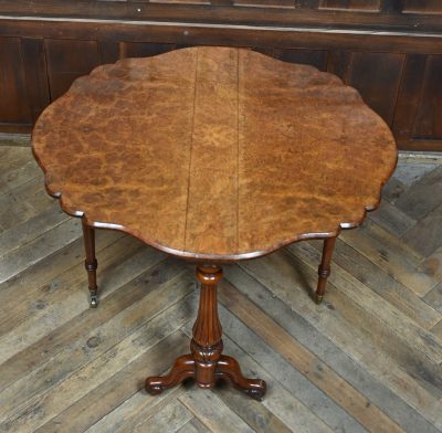 Victorian Walnut Sutherland Table SAI3767 - Image 10