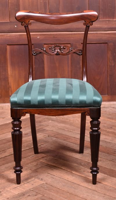Victorian Set Of 6 Rosewood Dining Chairs SAI3745 - Image 5