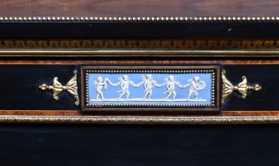 Victorian Ebonized Amboyna Breakfront Credenza SAI3786 - Image 5