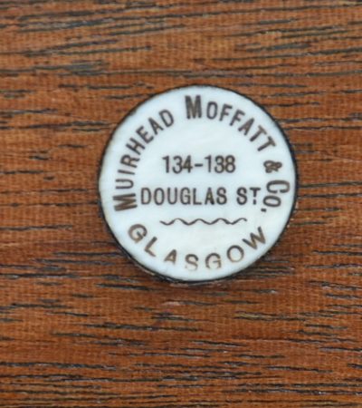 Muirhead Moffat & Co Mahogany Lowboy SAI3843 - Image 14
