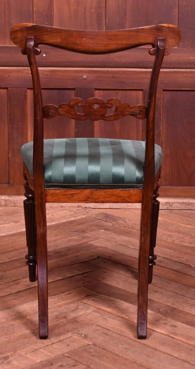 Victorian Set Of 6 Rosewood Dining Chairs SAI3745 - Image 9