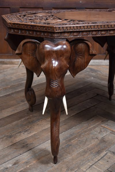 Anglo-Indian Elephant Side Table SAI3768 - Image 2