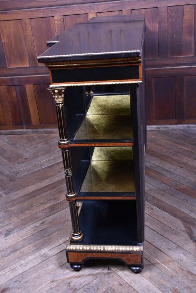 Victorian Ebonized Amboyna Breakfront Credenza SAI3786 - Image 14