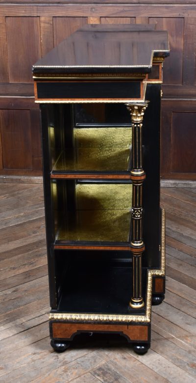 Victorian Ebonized Amboyna Breakfront Credenza SAI3786 - Image 18