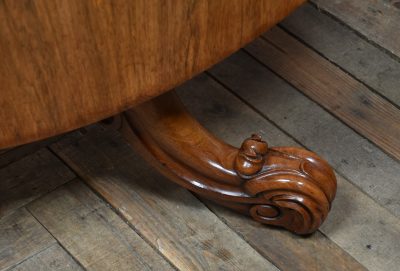Victorian Rosewood Snap-top Supper Table SAI3769 - Image 3