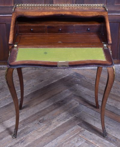 Victorian Marquetry Bureau Du Dame/ Writing Desk SAI3816 - Image 10