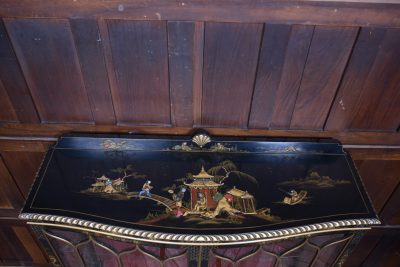 Edwardian Chinoiserie Lacquered Display Cabinet SAI3771 - Image 10