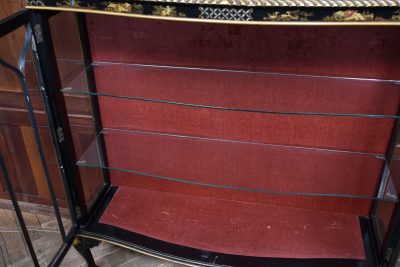 Edwardian Chinoiserie Lacquered Display Cabinet SAI3771 - Image 17