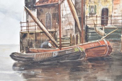Pair Of Victorian Jan Van Couver Water Colours SAI3817 - Image 6