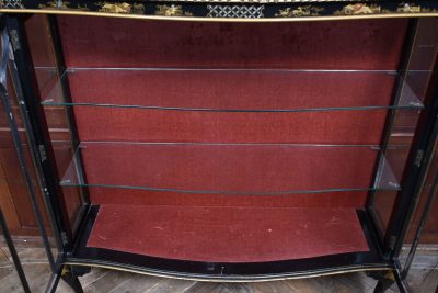 Edwardian Chinoiserie Lacquered Display Cabinet SAI3771 - Image 18