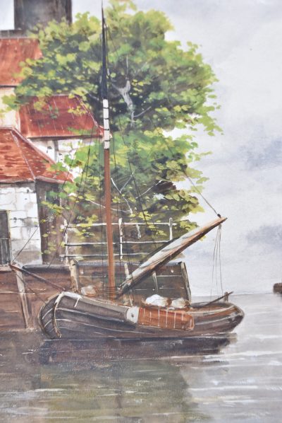 Pair Of Victorian Jan Van Couver Water Colours SAI3817 - Image 9