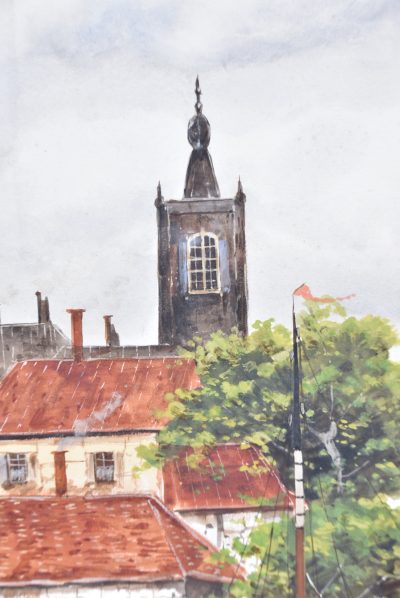 Pair Of Victorian Jan Van Couver Water Colours SAI3817 - Image 10