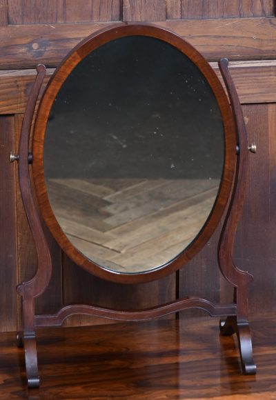 Edwardian Oval Dressing Table Mirror SAI3517 - Image 2