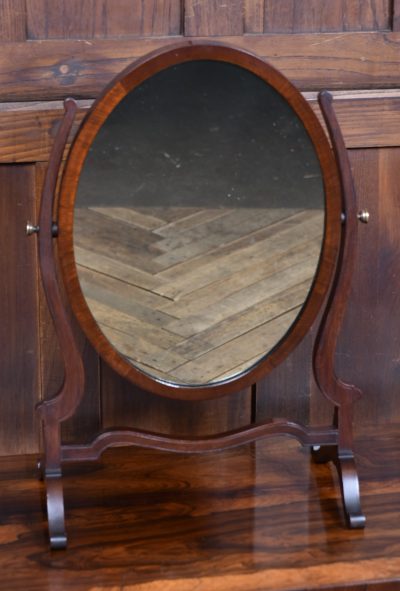 Edwardian Oval Dressing Table Mirror SAI3517 - Image 3