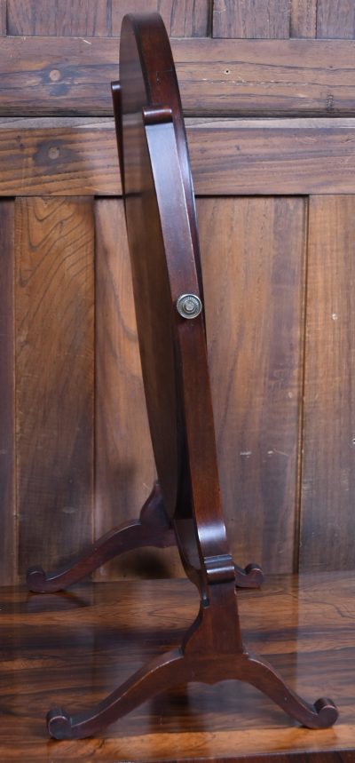 Edwardian Oval Dressing Table Mirror SAI3517 - Image 7
