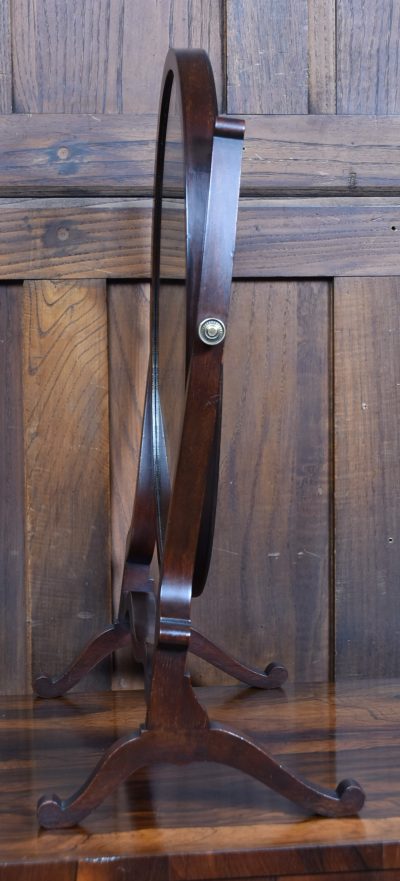 Edwardian Oval Dressing Table Mirror SAI3517 - Image 10