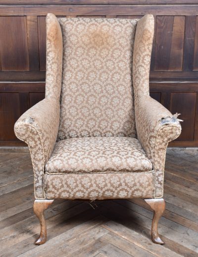 19th Century Wing Back Arm Chair SAI3855 armchair Antique Chairs 2 19th Century Wing Back Arm Chair SAI3855 - Image 2
