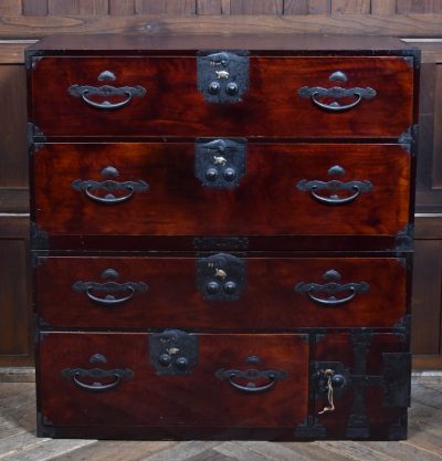 Japanese Lacquered Tansu Chest SAI3787 - Image 3