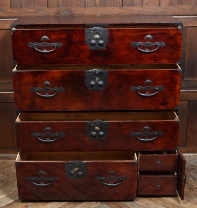 Japanese Lacquered Tansu Chest SAI3787 - Image 9