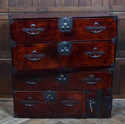 Japanese Lacquered Tansu Chest SAI3787 - Image 16