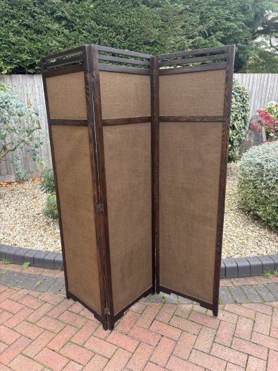 Arts & Crafts Three Fold Screen - Image 10