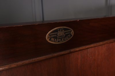 Flame Mahogany Gentlemans Wardrobe By Maple & Co. - Image 4