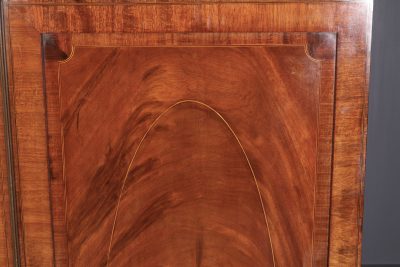 Flame Mahogany Gentlemans Wardrobe By Maple & Co. - Image 6