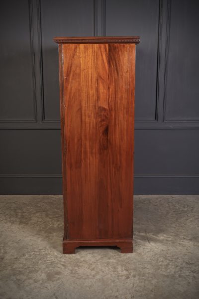 Flame Mahogany Gentlemans Wardrobe By Maple & Co. - Image 8