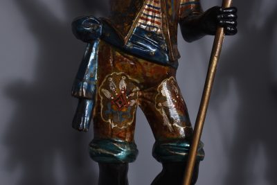 Pair of Venetian Polychrome Figures of Gondoliers - Image 4