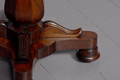 Regency Rosewood free-standing side or lamp table. - Image 2