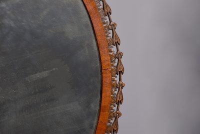 Carved and fretted mahogany Georgian style wall mirror - Image 4