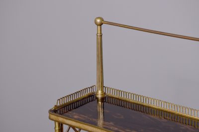 Exhibition Quality London Made Coromandel Pedestal Desk - Image 2