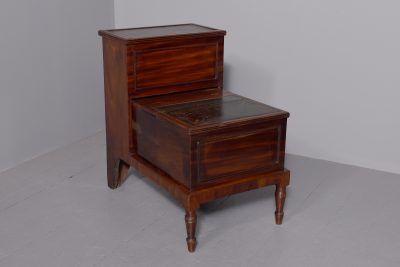 Regency Mahogany Three Step Commode - Image 4