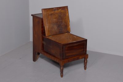 Regency Mahogany Three Step Commode - Image 5