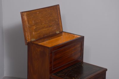 Regency Mahogany Three Step Commode - Image 6