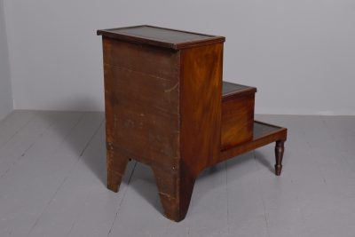 Regency Mahogany Three Step Commode - Image 7
