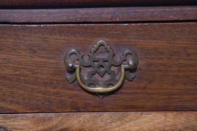 Early Rare George III Mahogany Triple Top Games Table - Image 3