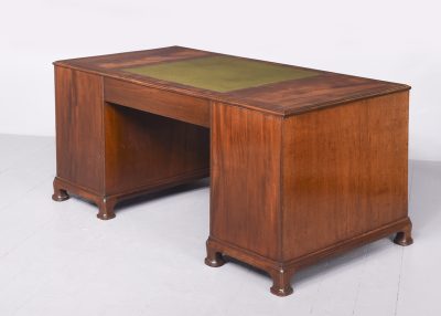 Large Mahogany Writing Desk by Whytock and Reid of Edinburgh - Image 10