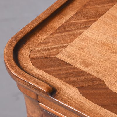 Whytock & Reid of Edinburgh Satinwood Desk - Image 7