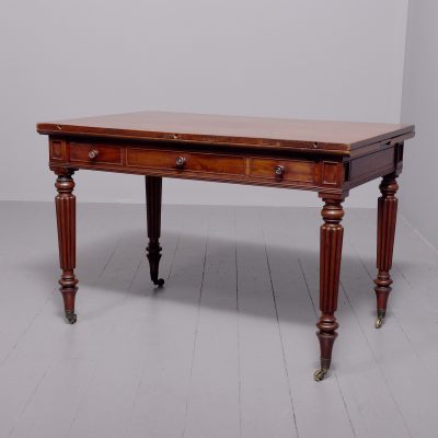 A Gillows of Lancaster Pull-Out Library Table - Image 3