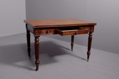 A Gillows of Lancaster Pull-Out Library Table - Image 4