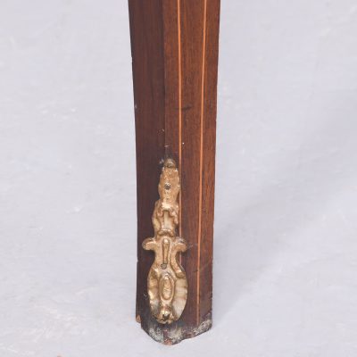 Quality Marquetry Inlaid Mahogany Late Victorian Display Cabinet - Image 7