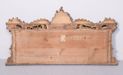 Stylish Mid-Victorian Gilded Overmantel Mirror By Cicero Of Edinburgh - Image 7