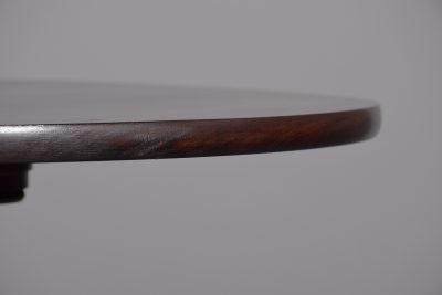 19th-century Chippendale-style circular mahogany occasional or wine table - Image 5