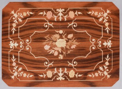 Net of 3 Inlaid Italian Tables - Image 3