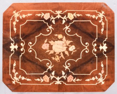 Net of 3 Inlaid Italian Tables - Image 4