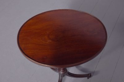 Rare Pair of Regency Mahogany Wine Tables - Image 2