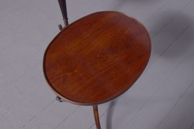 Rare Pair of Regency Mahogany Wine Tables - Image 3