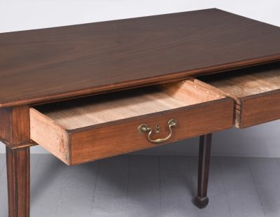 George III Style Mahogany Side or Serving Table 19th Century and Earlier - Image 8