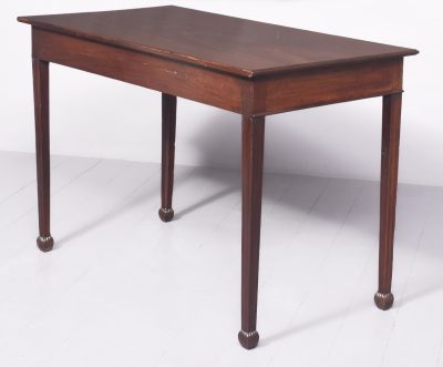 George III Style Mahogany Side or Serving Table 19th Century and Earlier - Image 9